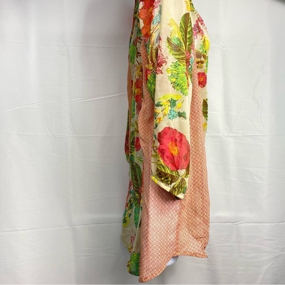 Meadow Rue Anthropologie Sheer Floral Top - Picture 4 of 7